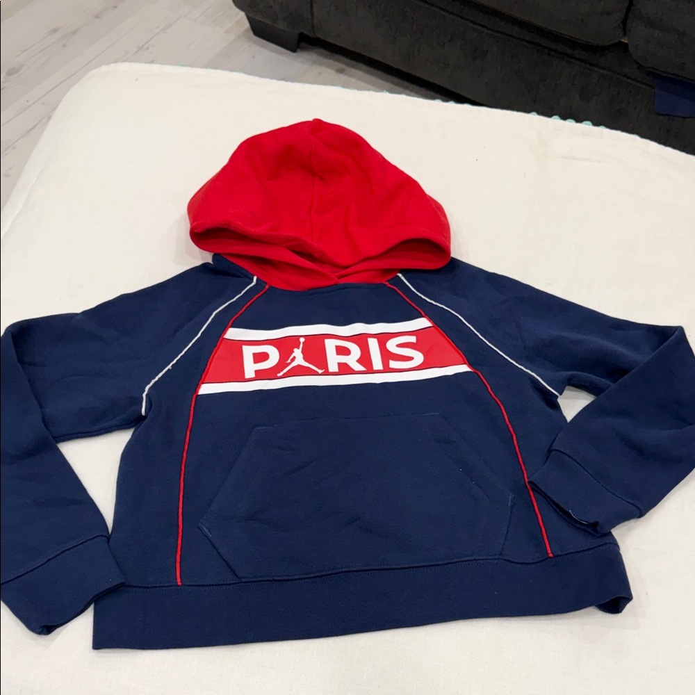 Jordan Red and Black Hoodie